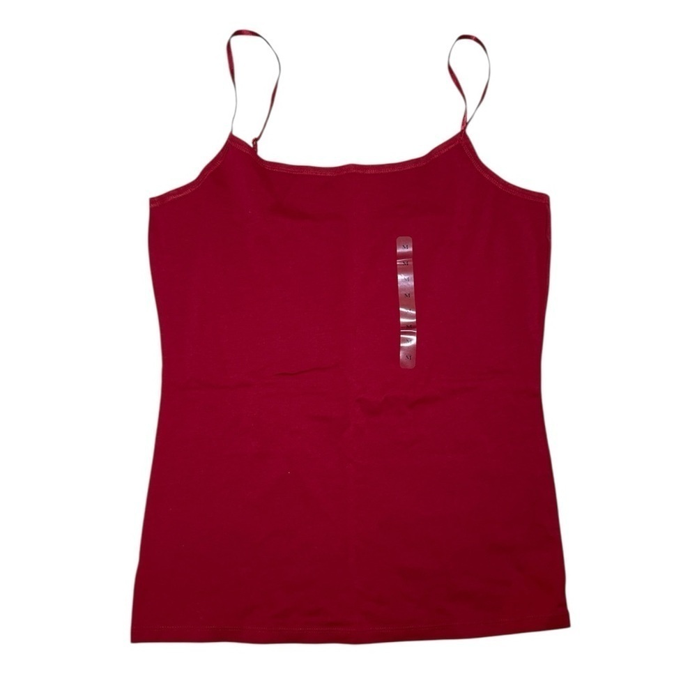 Ann Taylor burgundy tank sz M